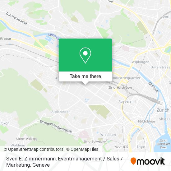 Sven E. Zimmermann, Eventmanagement / Sales / Marketing map