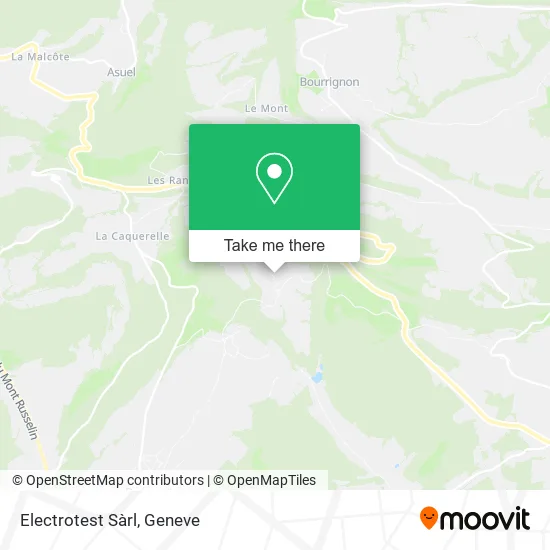 Electrotest Sàrl map