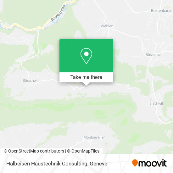 Halbeisen Haustechnik Consulting map