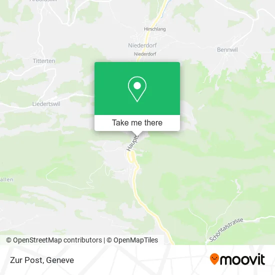 Zur Post map