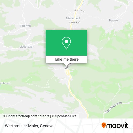 Werthmüller Maler map