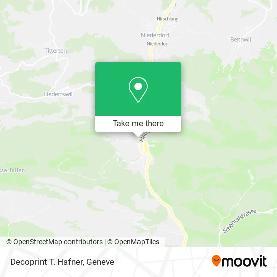 Decoprint T. Hafner map