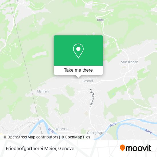 Friedhofgärtnerei Meier map