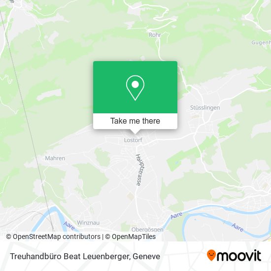 Treuhandbüro Beat Leuenberger map