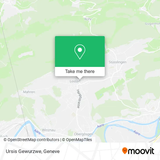 Ursis Gewurzwe map
