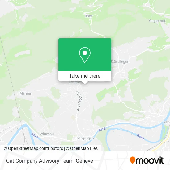 Cat Company Advisory Team map