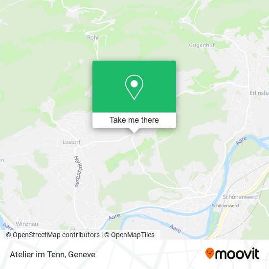 Atelier im Tenn map