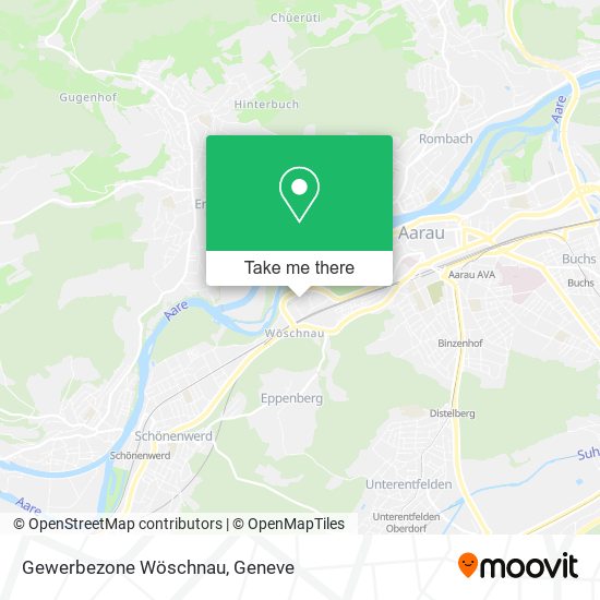 Gewerbezone Wöschnau plan