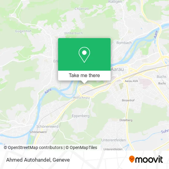 Ahmed Autohandel map