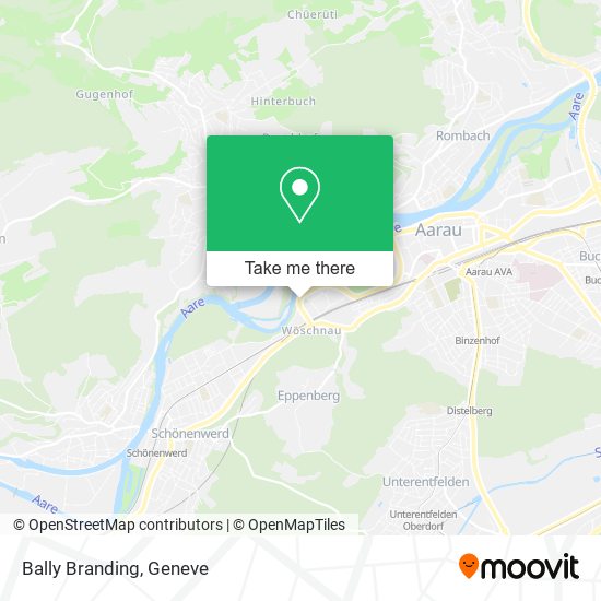 Bally Branding map