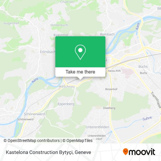 Kastelona Construction Bytyçi map