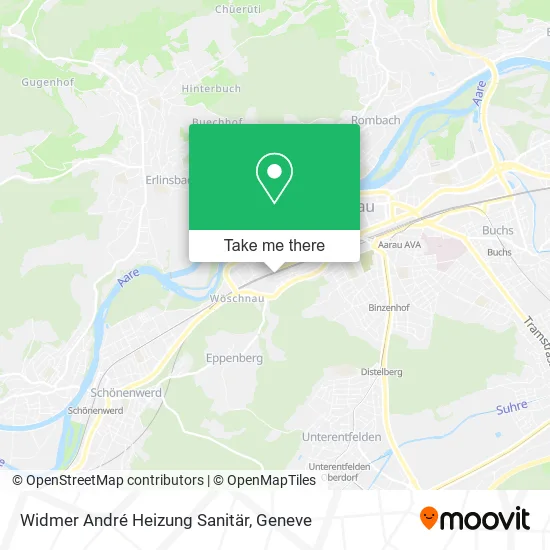 Widmer André Heizung Sanitär map