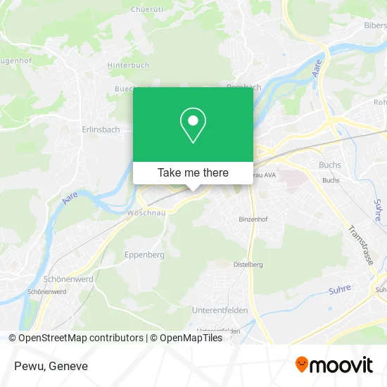 Pewu map