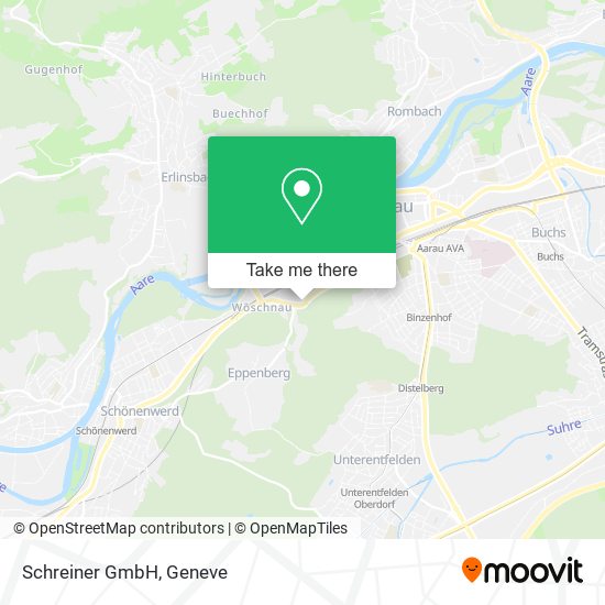 Schreiner GmbH map