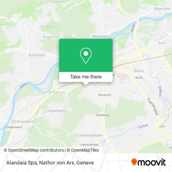 Alandaia Spa, Nathor von Arx map