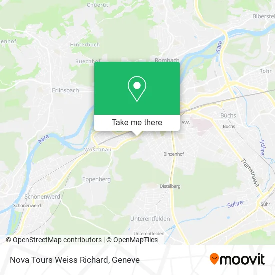 Nova Tours Weiss Richard map