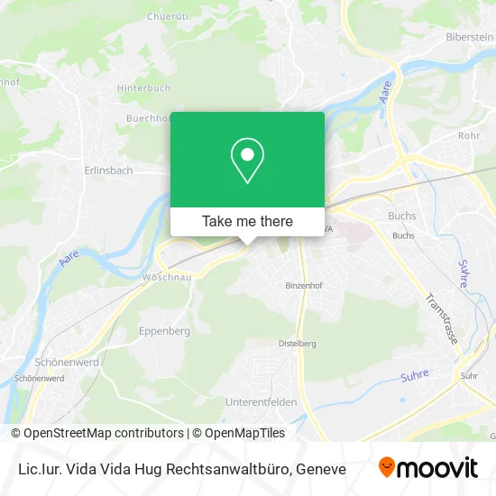 Lic.Iur. Vida Vida Hug Rechtsanwaltbüro map