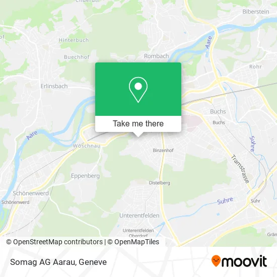 Somag AG Aarau map