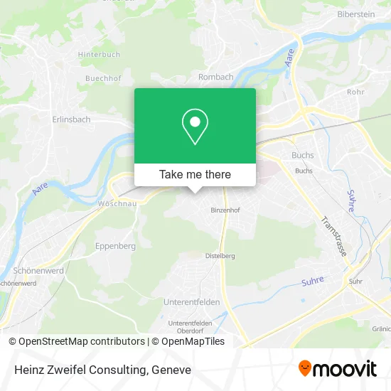 Heinz Zweifel Consulting map