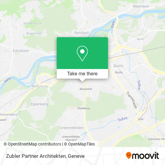 Zubler Partner Architekten map
