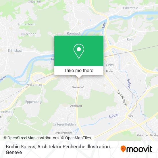 Bruhin Spiess, Architektur Recherche Illustration map