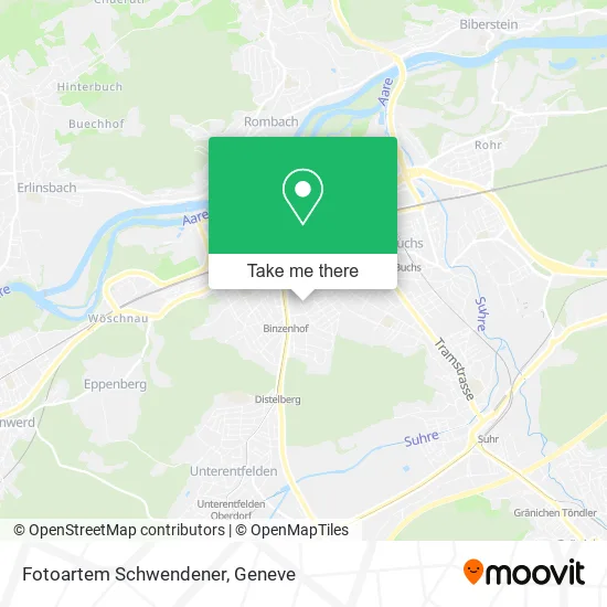 Fotoartem Schwendener map