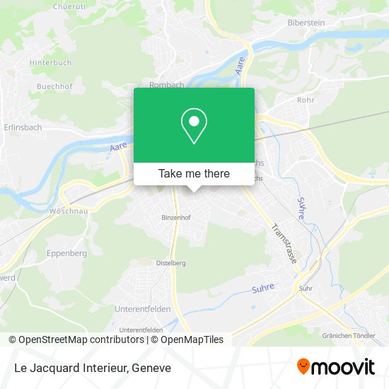 Le Jacquard Interieur map