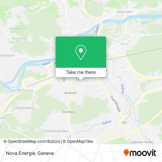 Nova Energie map