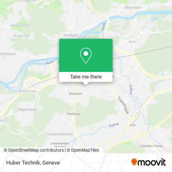 Huber Technik map