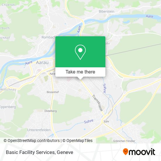Basic Facility Services map