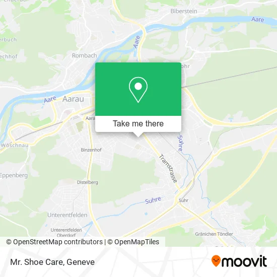 Mr. Shoe Care map