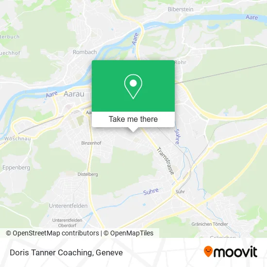 Doris Tanner Coaching map