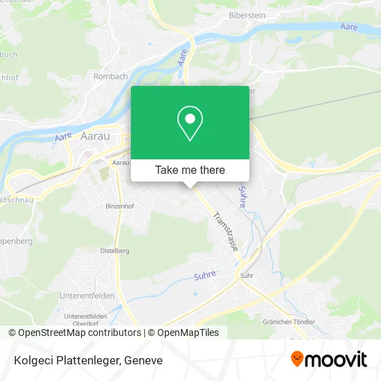 Kolgeci Plattenleger map