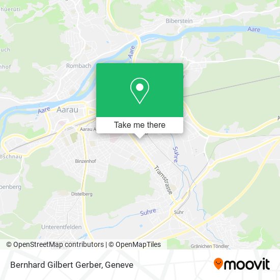 Bernhard Gilbert Gerber map
