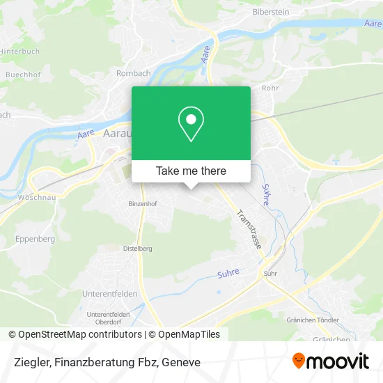 Ziegler, Finanzberatung Fbz map
