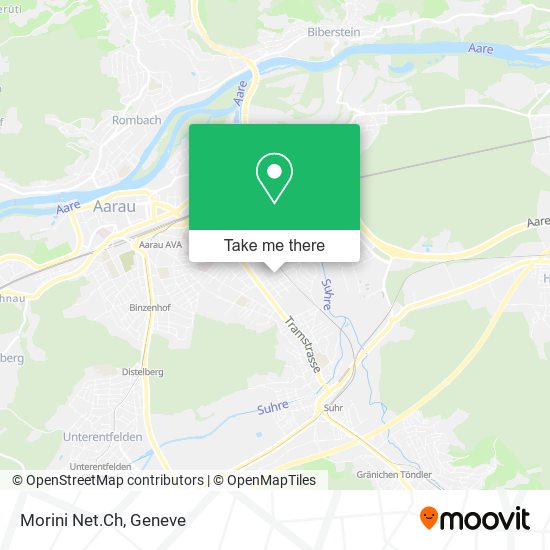 Morini Net.Ch map