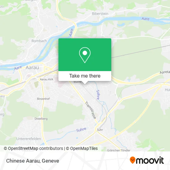 Chinese Aarau map