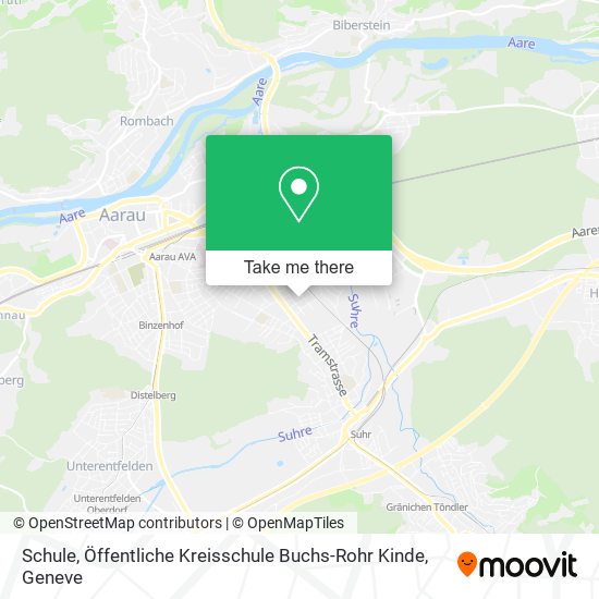 Schule, Öffentliche Kreisschule Buchs-Rohr Kinde map