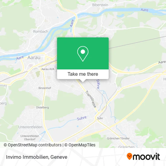 Invimo Immobilien map