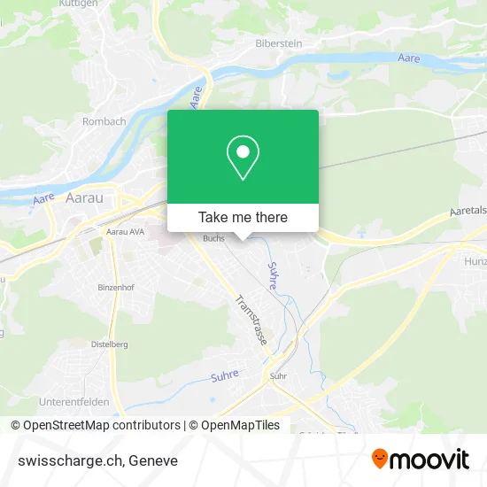 swisscharge.ch map