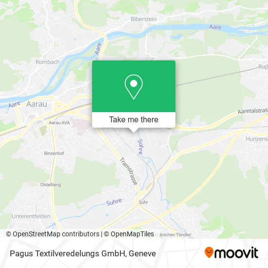 Pagus Textilveredelungs GmbH map