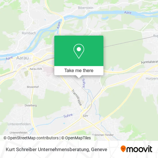 Kurt Schreiber Unternehmensberatung map