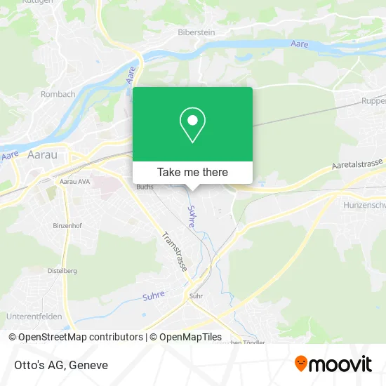Otto's AG map