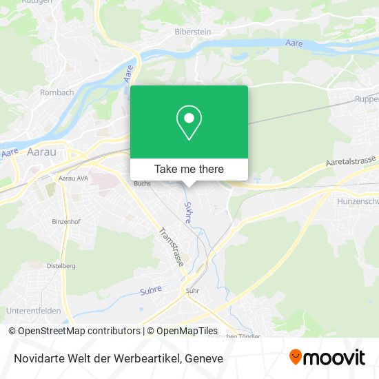 Novidarte Welt der Werbeartikel map