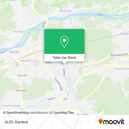 ALDI map