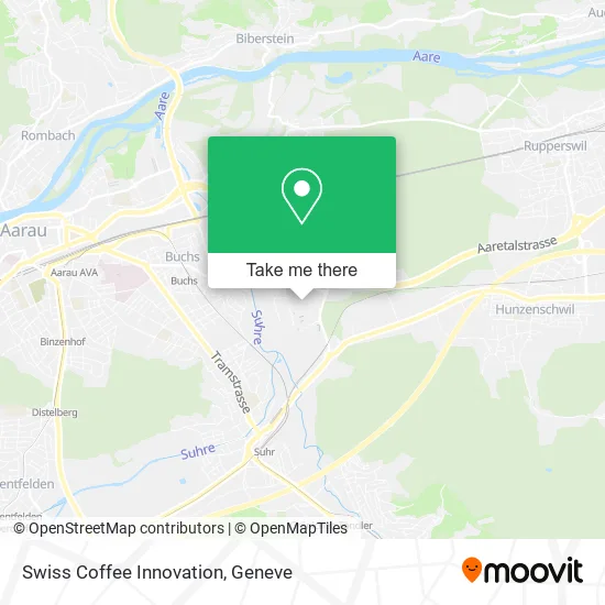 Swiss Coffee Innovation map