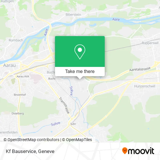 Kf Bauservice map