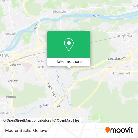 Maurer Buchs map