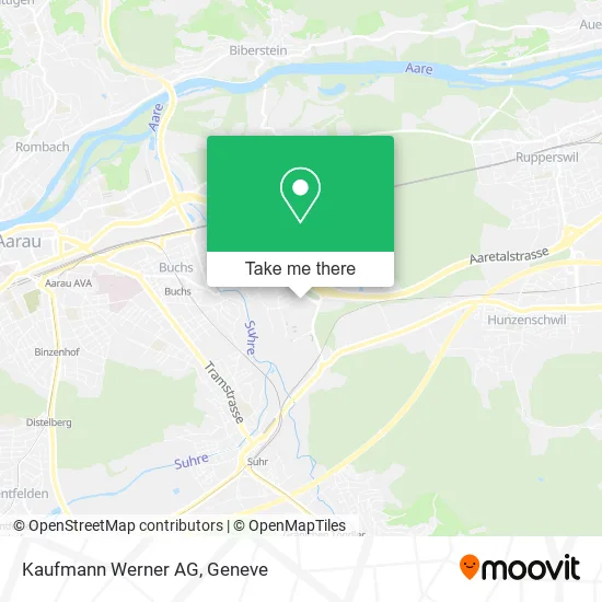 Kaufmann Werner AG map