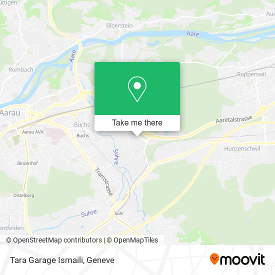 Tara Garage Ismaili map